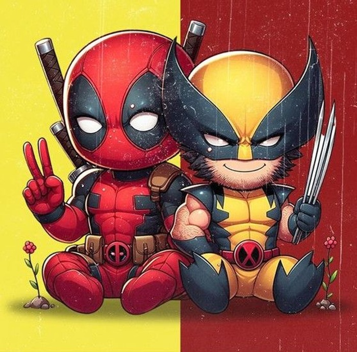 hình ảnh deadpool chibi đẹp