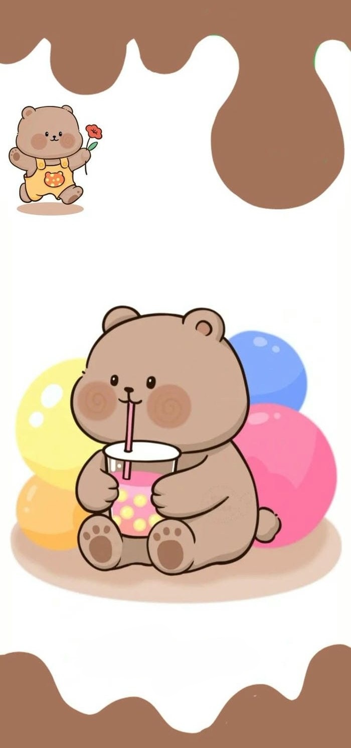 hình ảnh gấu chibi cute