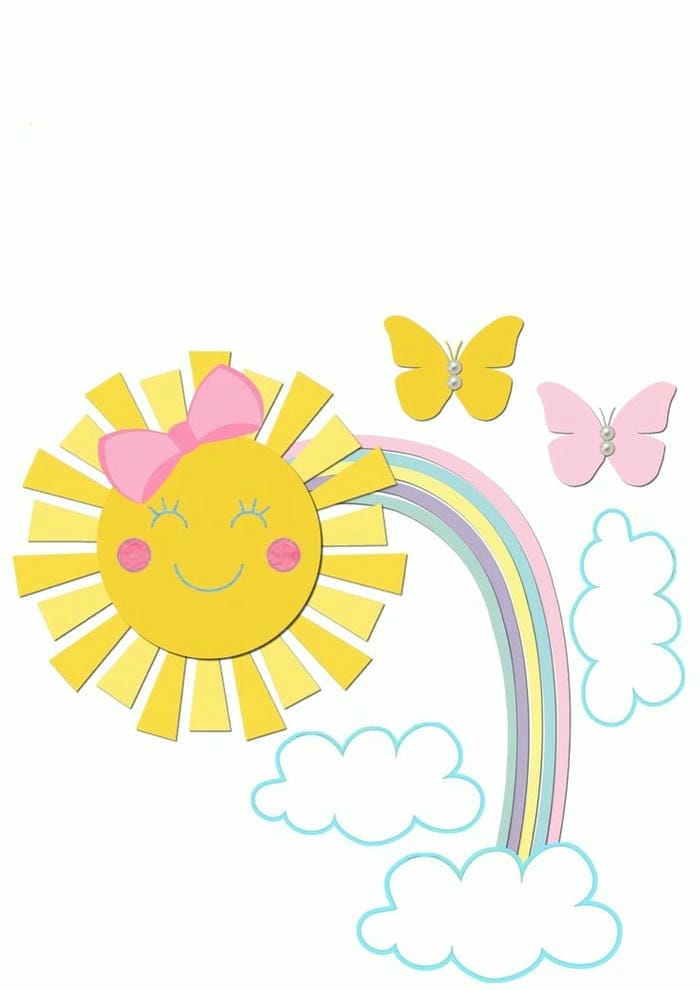 hình ảnh mặt trời chibi dễ thương