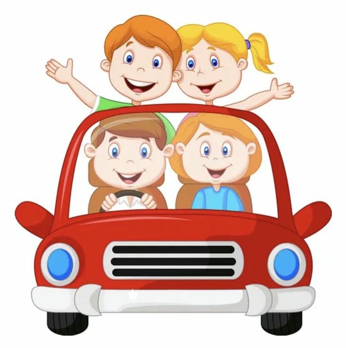 hình ảnh ô tô chibi siêu đáng yêu