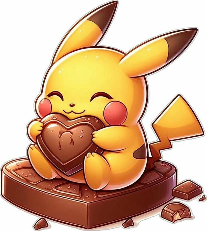 hình ảnh pikachu cute chibi