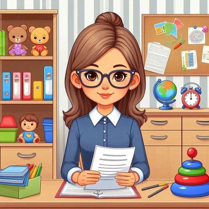 hình ảnh thầy cô giáo chibi