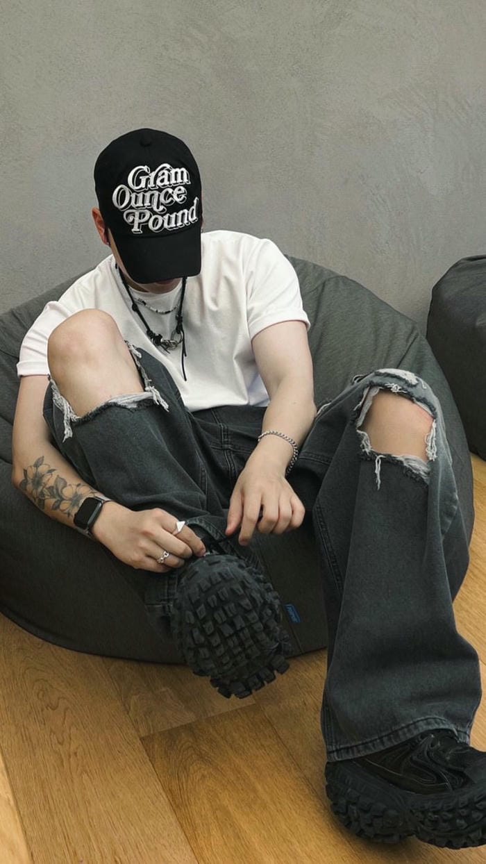 hình ảnh trai che mặt ngầu