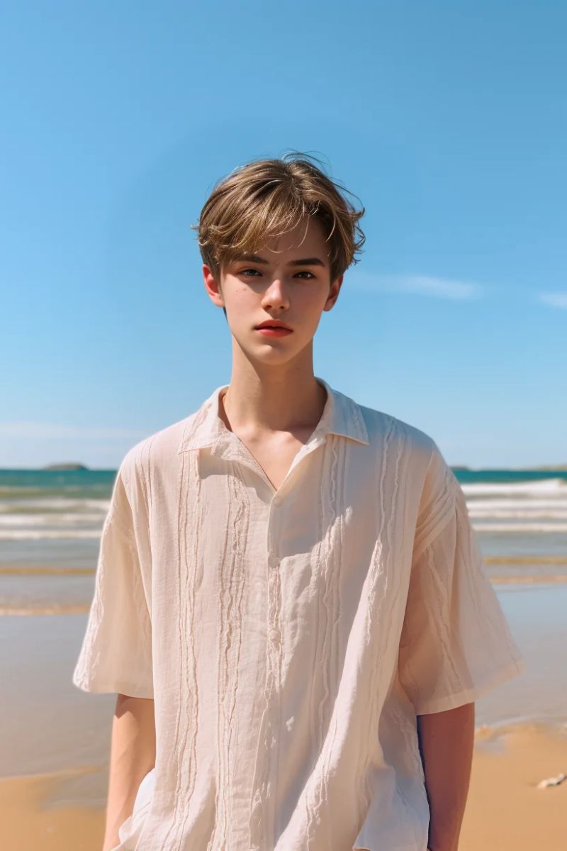 hình ảnh trai tây biển