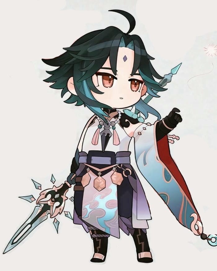 hinh anh xiao chibi cực ngầu