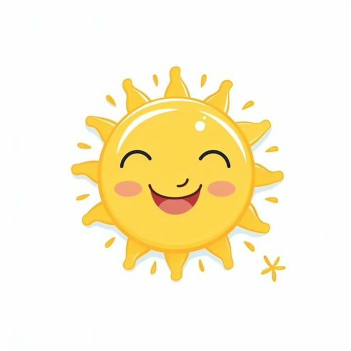 hình chibi mặt trời đẹp