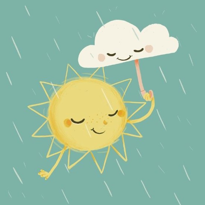 hình chibi mặt trời