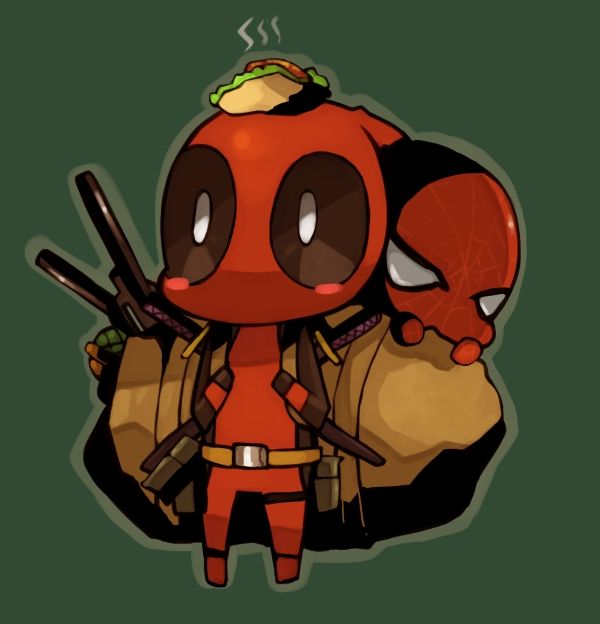 hinh deadpool chibi đẹp