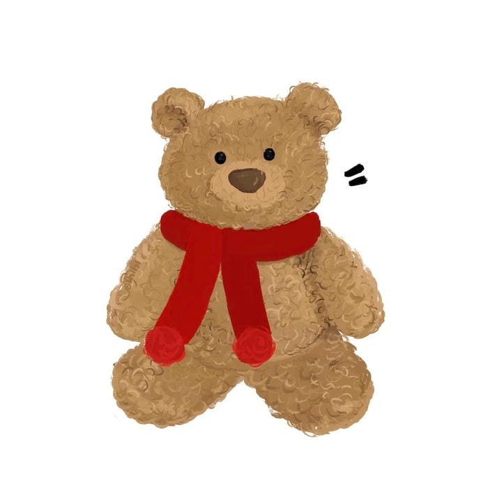 hình gấu chibi cute