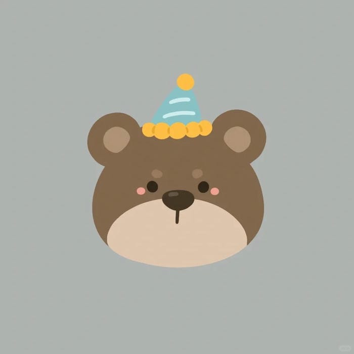 hình gấu chibi đáng yêu