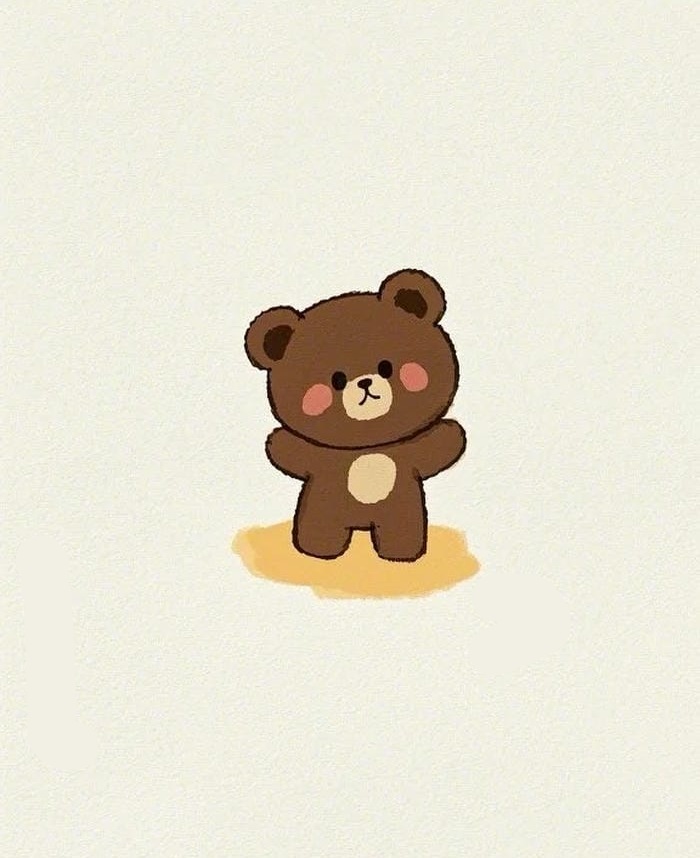 hình gấu chibi