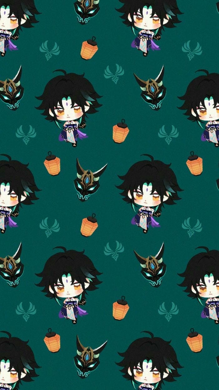 hình nền Xiao chibi