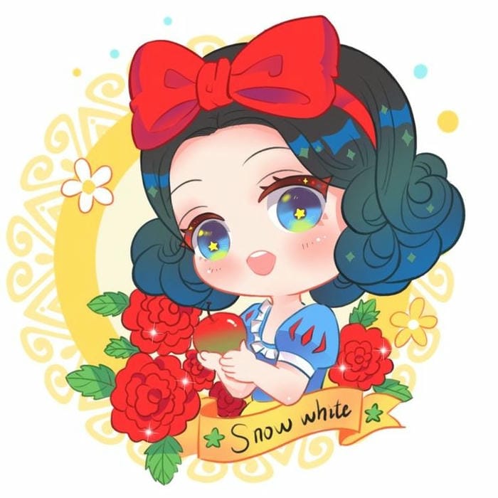 hình nền công chúa chibi