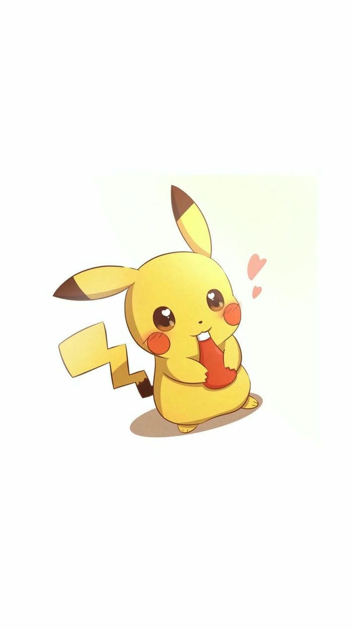 hinh nên pikachu chibi