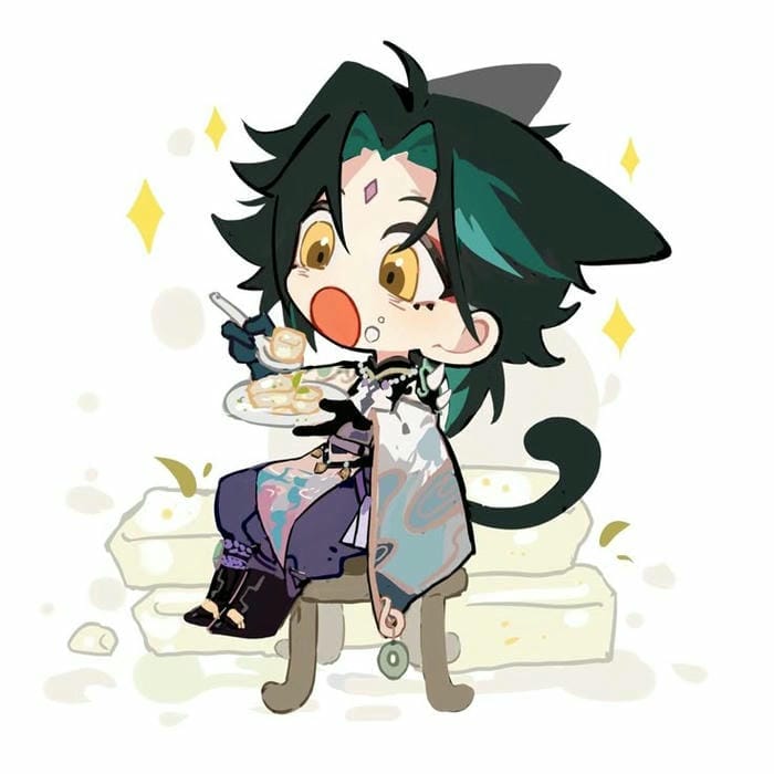 hình xiao đáng yêu