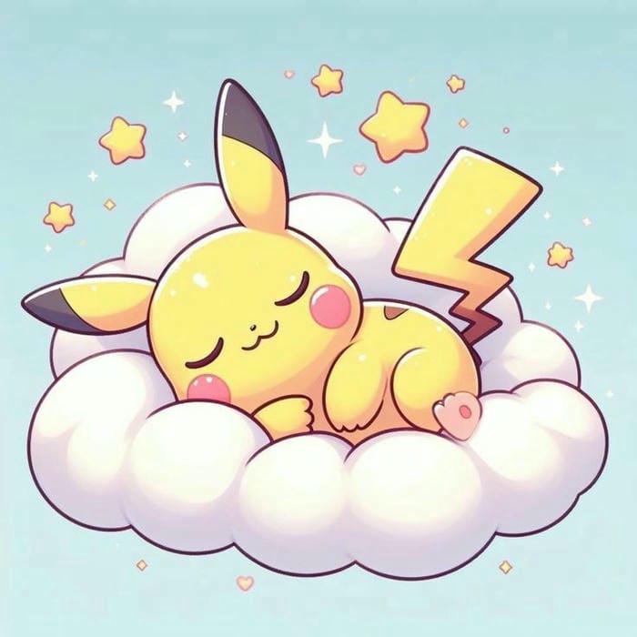 pikachu chibi cute