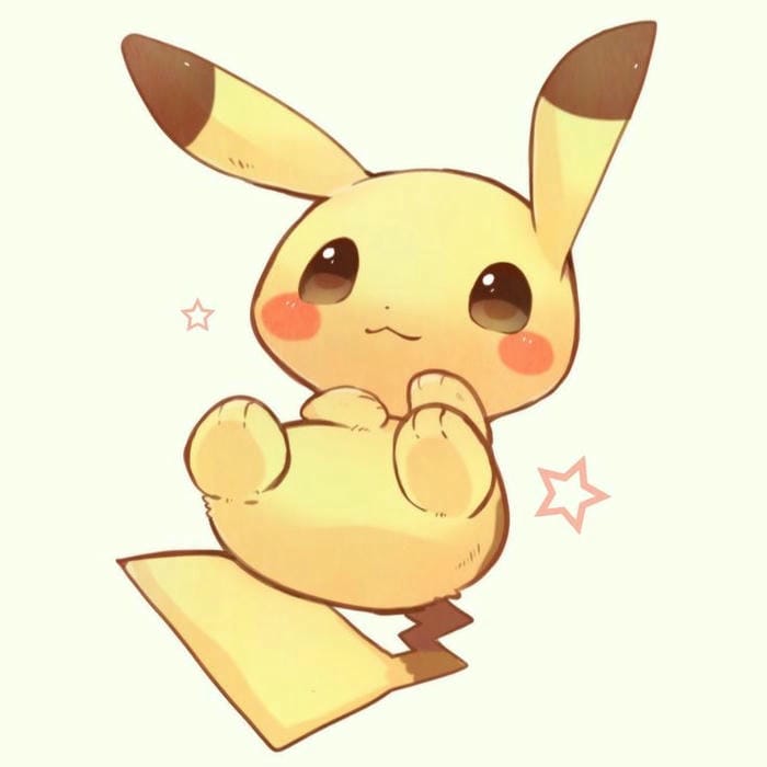 pikachu chibi đáng yêu