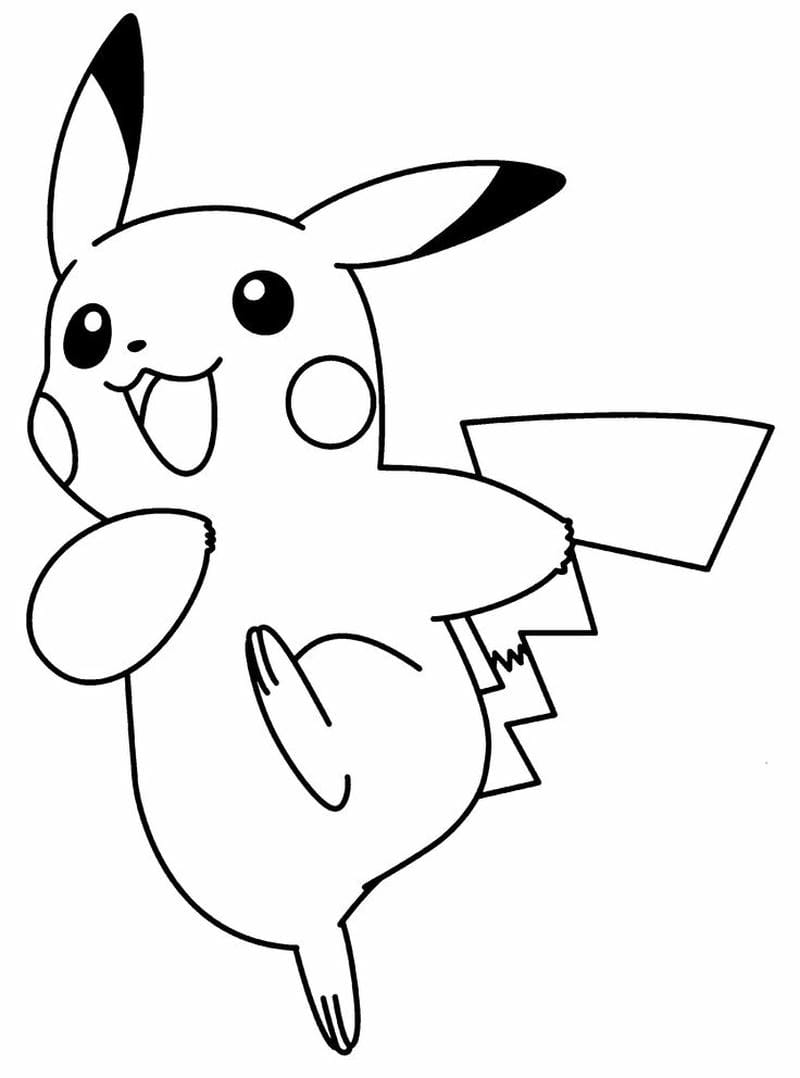 pikachu tô màu