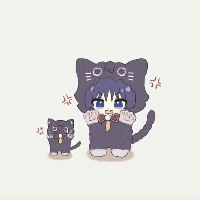 scara chibi dễ thương