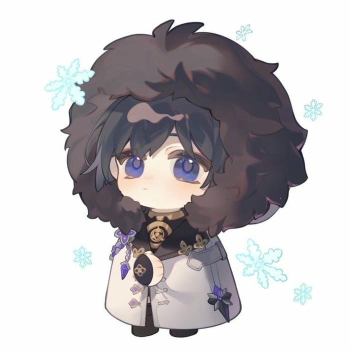 scaramouche chibi siêu cute