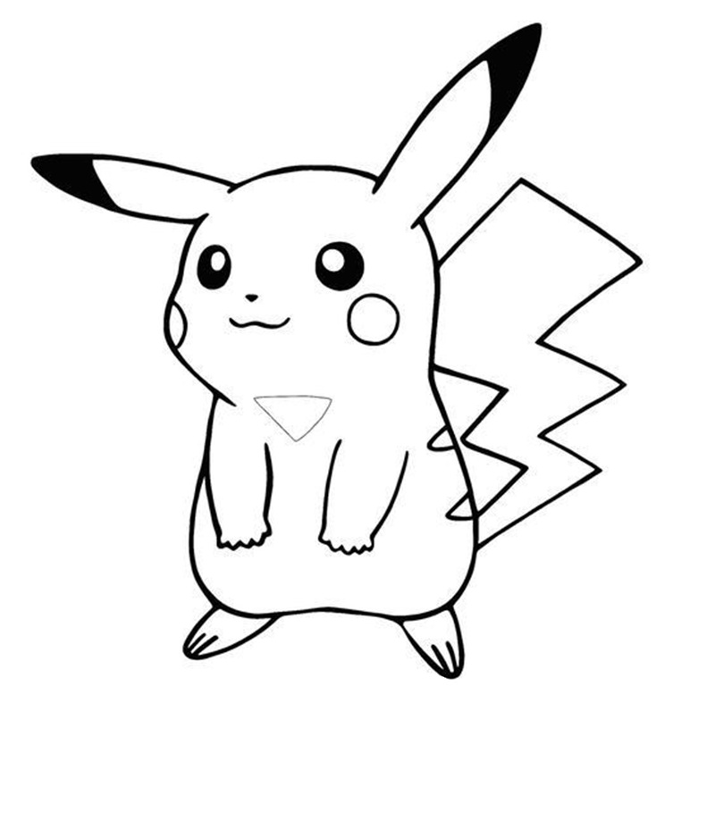 tô màu pikachu