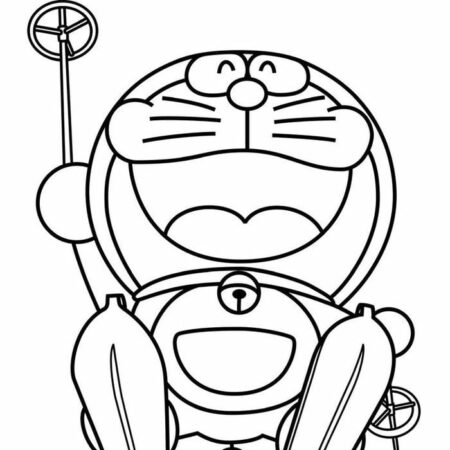 Top +110 mẫu tranh tô màu doraemon ngộ nghĩnh và đáng yêu