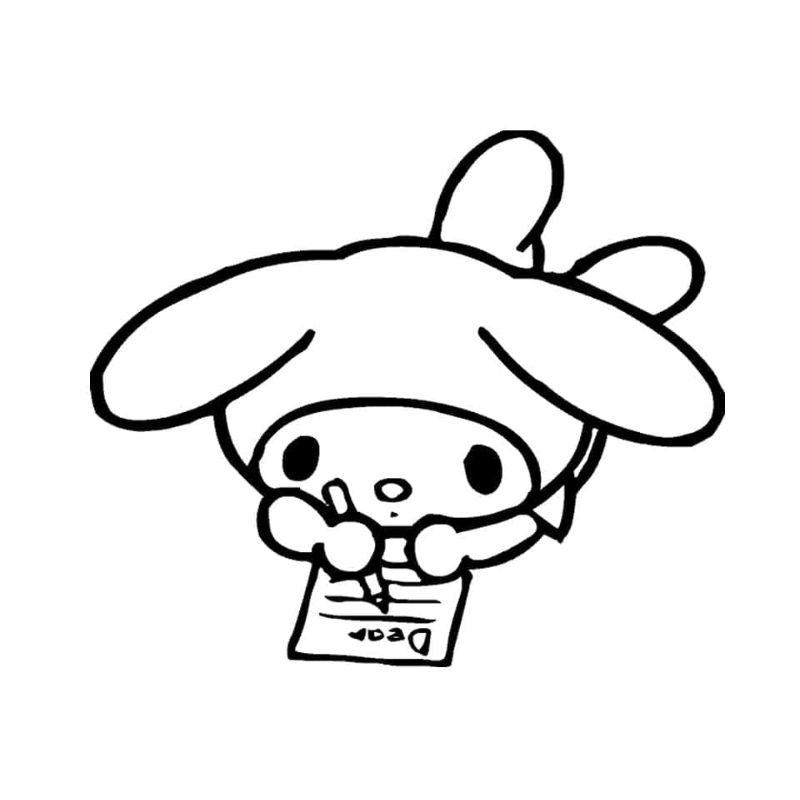 ảnh tranh tô màu melody cho trẻ nhỏ