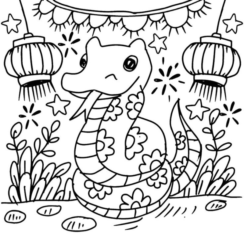 ảnh tranh tô màu trung thu cho bé 5 tuổi