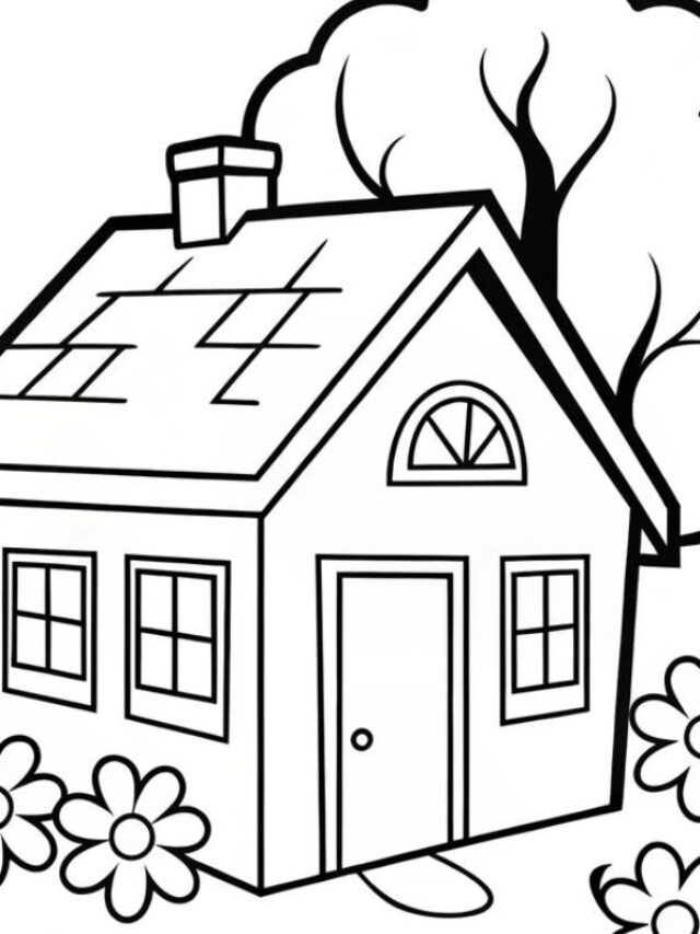 Tặng bé 55+ mẫu tranh tô màu phong cảnh đẹp nhất