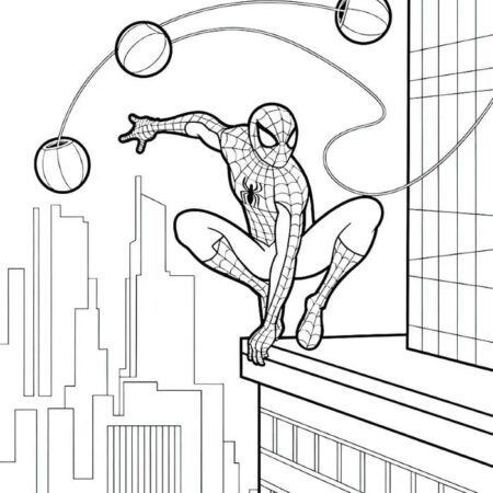 Top 500+ bộ tranh tô màu spider man cực ngầu cho các bé trai