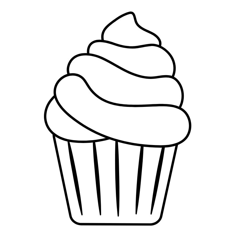 tranh tô màu chibi cây kem