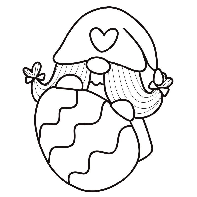 tranh tô màu chibi cute cho bé 5 tuổi