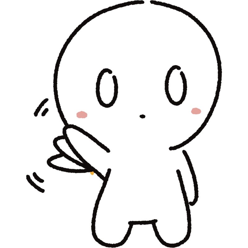 tranh tô màu chibi cute dễ thương