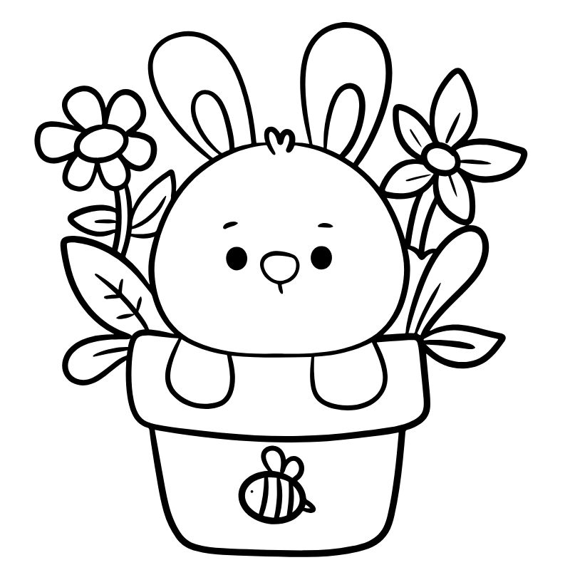 tranh tô màu chibi cute nhất