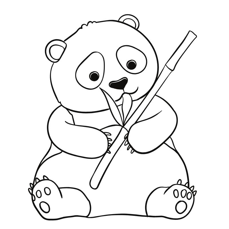 tranh tô màu chibi gấy