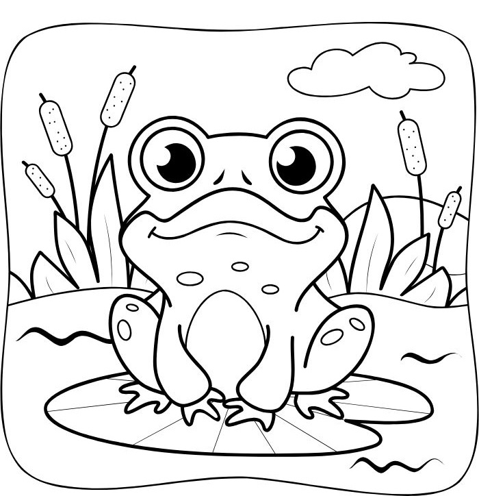 tranh tô màu cho bé 7-8 tuổi dễ thương