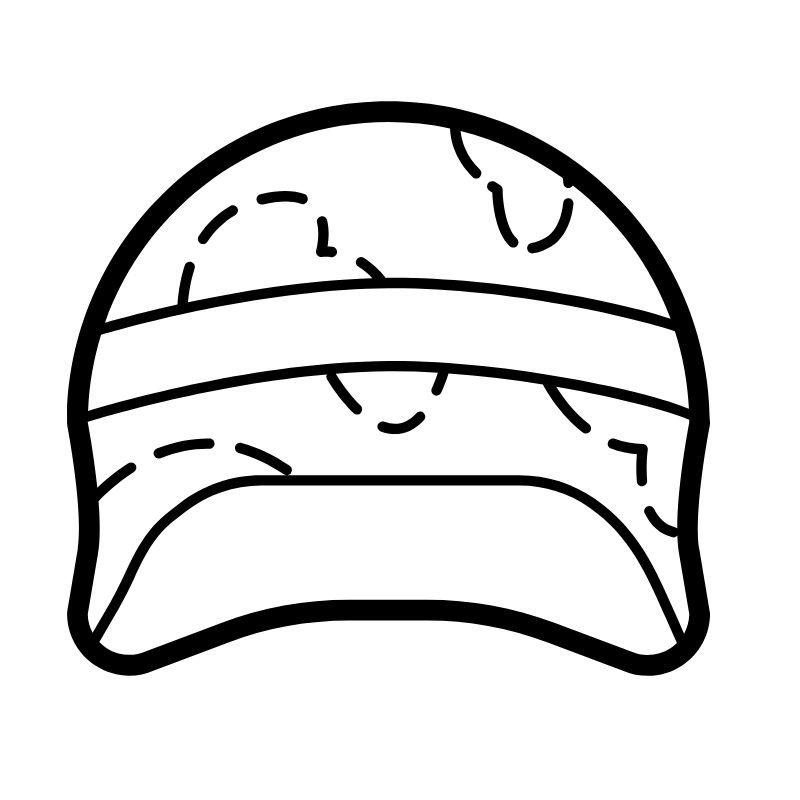 tranh tô màu chú bộ đội đáng yêu