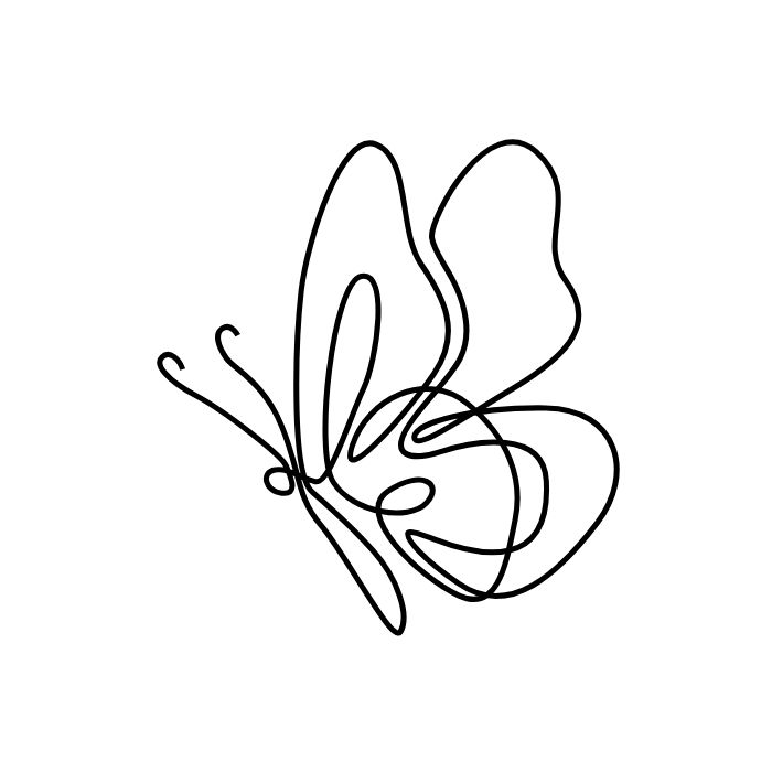 tranh tô màu con bướm cực đẹp