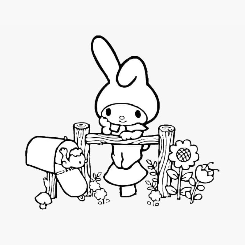 tranh tô màu melody cực đẹp