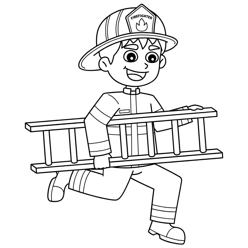 tranh tô màu nghề nghiệp lính