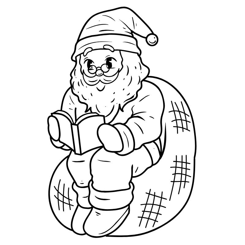 tranh tô màu noel cho bé 5 tuổi