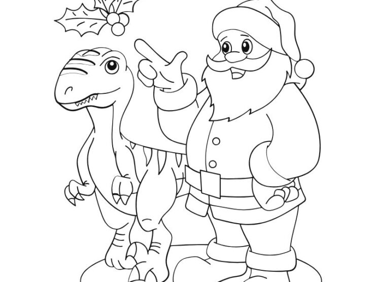 99+ Bộ tranh tô màu Noel độc đáo cho bé