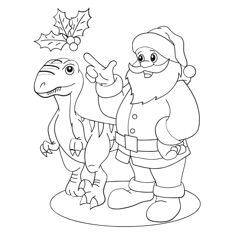 tranh tô màu noel cho các bé