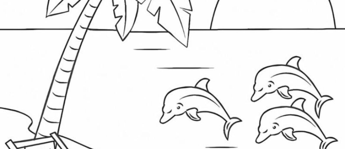 Tặng bé 55+ mẫu tranh tô màu phong cảnh đẹp nhất