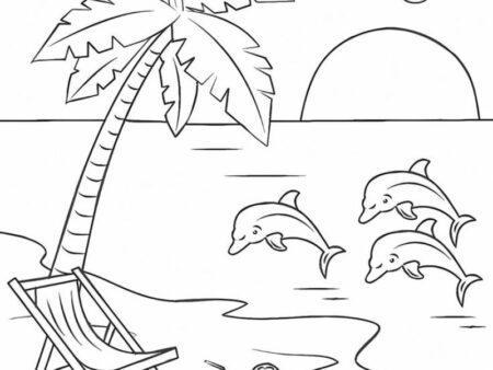 Tặng bé 55+ mẫu tranh tô màu phong cảnh đẹp nhất