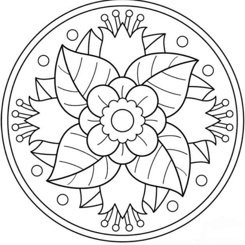 tranh tô màu trung thu cho bé 4-5 tuổi