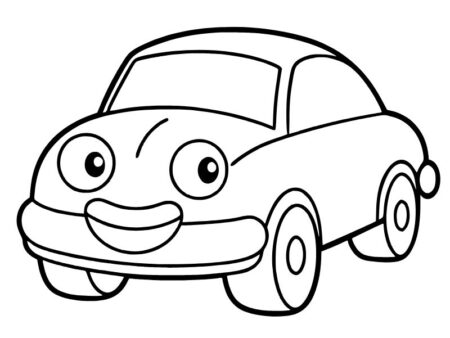 Tặng bé bộ 88+ tranh tô màu xe cảnh sát ấn tượng và ý nghĩa